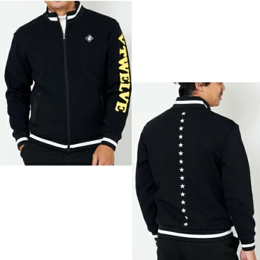 V12 ヴィトゥエルブ メンズ・レディース H TONE LOGO JKT ジップアップジャケット V122210-SW05
