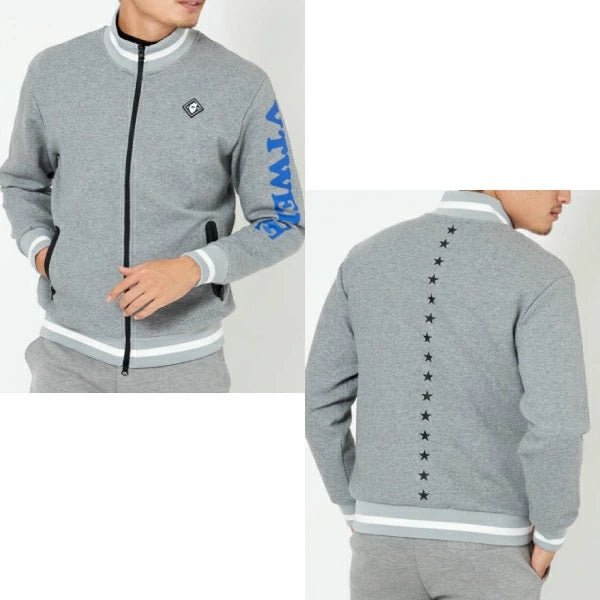 V12 ヴィトゥエルブ メンズ・レディース H TONE LOGO JKT ジップアップジャケット V122210-SW05