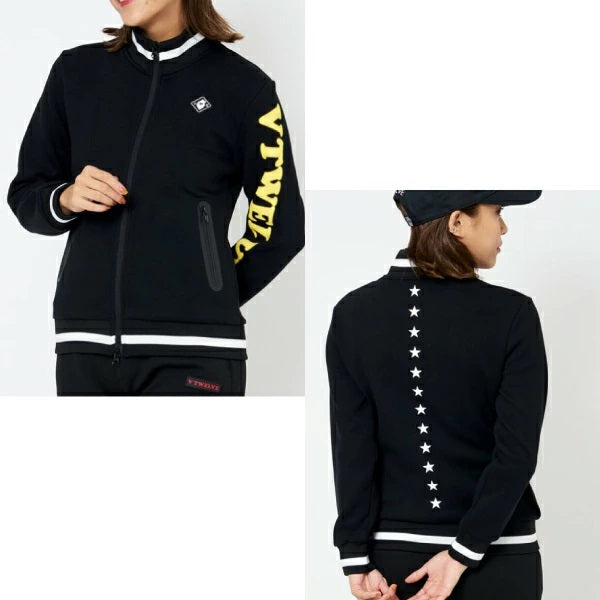 V12 ヴィトゥエルブ メンズ・レディース H TONE LOGO JKT ジップアップジャケット V122210-SW05