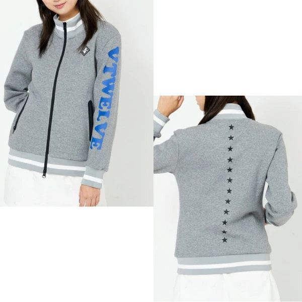 V12 ヴィトゥエルブ メンズ・レディース H TONE LOGO JKT ジップアップジャケット V122210-SW05