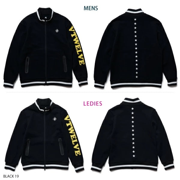V12 ヴィトゥエルブ メンズ・レディース H TONE LOGO JKT ジップアップジャケット V122210-SW05