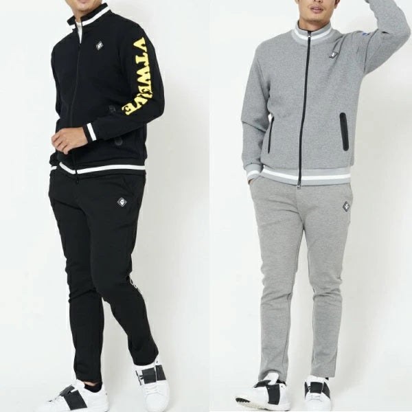 V12 ヴィトゥエルブ メンズ・レディース H TONE LOGO JKT ジップアップジャケット V122210-SW05