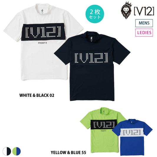 V12 ヴィトゥエルブ メンズ レディース 2 PACK MOCK_WM(2枚セット)V122211-CT36