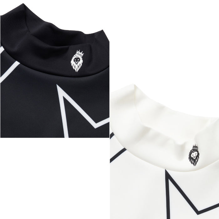 V12 ヴィトゥエルブ メンズ レディース CRAZY LETTER L/S MOCK V122220-CT04