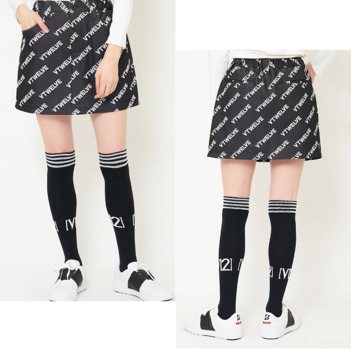 V12 ヴィトゥエルブ レディース VET JACQUARD SKIRT v122220-sk05