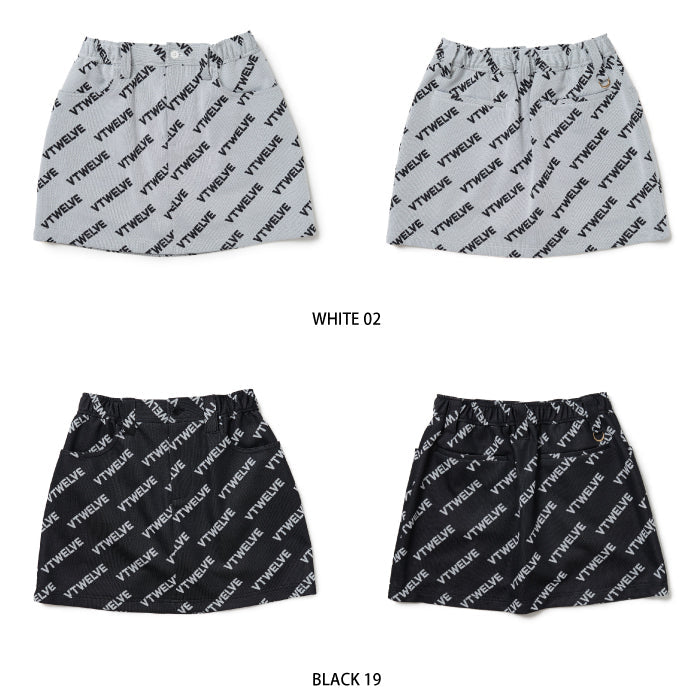 V12 ヴィトゥエルブ レディース VET JACQUARD SKIRT v122220-sk05