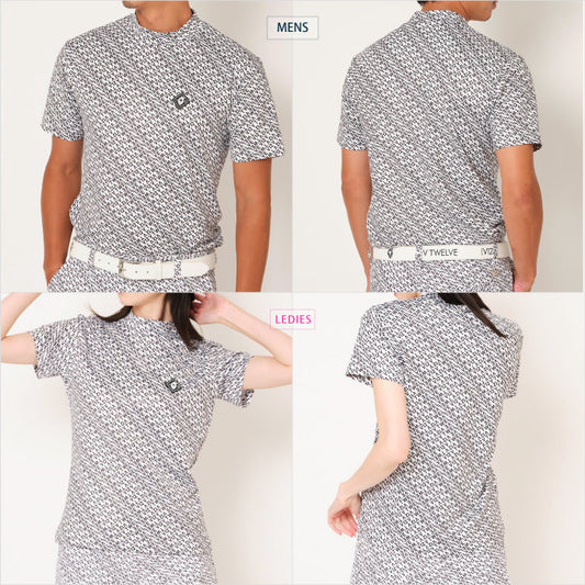 V12 ヴィトゥエルブ メンズ レディース ENUMERATION MOCK 吸水速乾 モックネック V122310-MK06