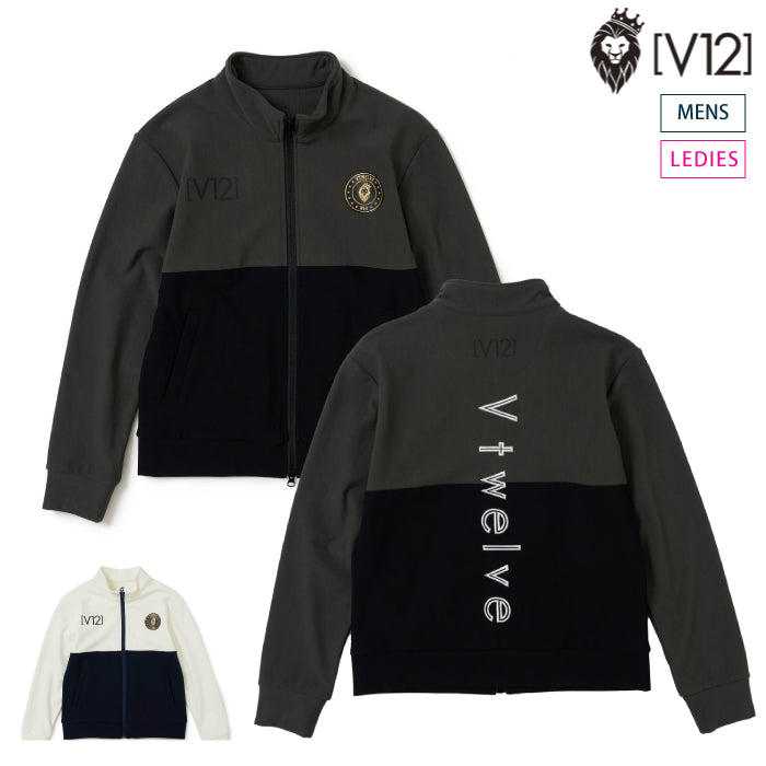 V12 ヴィトゥエルブ メンズ レディース BY TOP ジップアップジャージ V122310-SW06