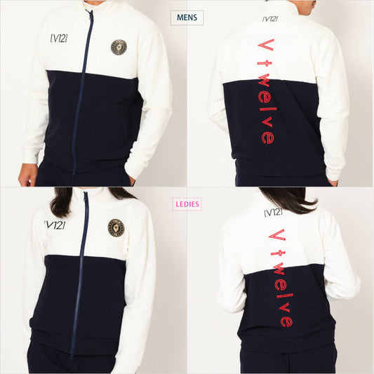 V12 ヴィトゥエルブ メンズ レディース BY TOP ジップアップジャージ V122310-SW06