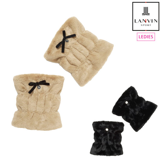 LANVIN SPORT ランバン スポール レディース ボアレッグウォーマー【リバーシブル】 VLU0269B9