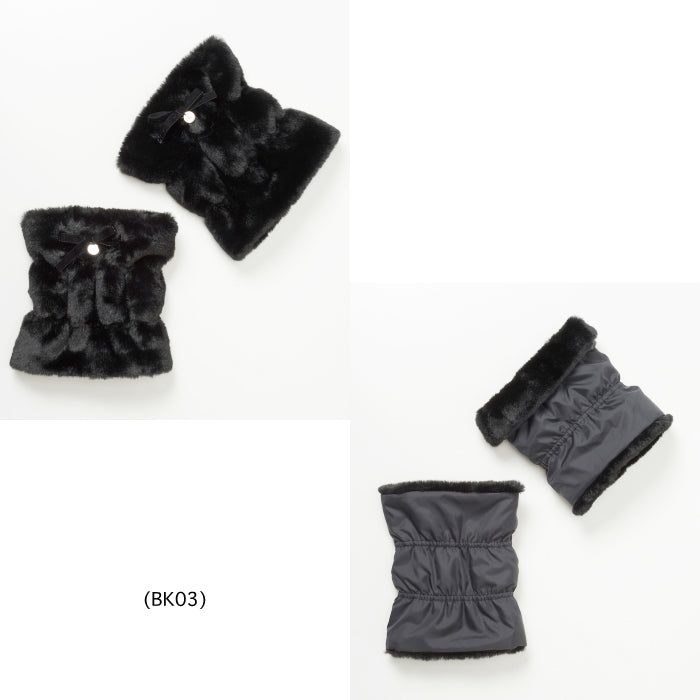 LANVIN SPORT ランバン スポール レディース ボアレッグウォーマー【リバーシブル】 VLU0269B9