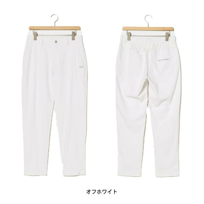 【40%OFF SALE】Rosasenロサーセン ゴルフウェア メンズ アンクルパンツ ドビーストレッチ9分丈パンツ UVケア 接触冷感 吸水速乾 044-71411