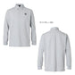 ZOY ゾーイ ゴルフウェア メンズ MENS シルキーサッカージャージ 長袖シャツ 綿混素材 吸水速乾 071452000