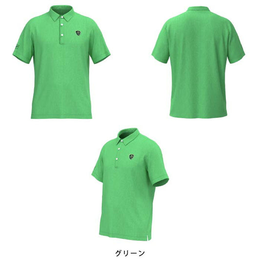 ZOY ゾーイ ゴルフウェア メンズ MENS リサイクルポリフラワーリンクス 半袖シャツ 吸汗速乾 071452002
