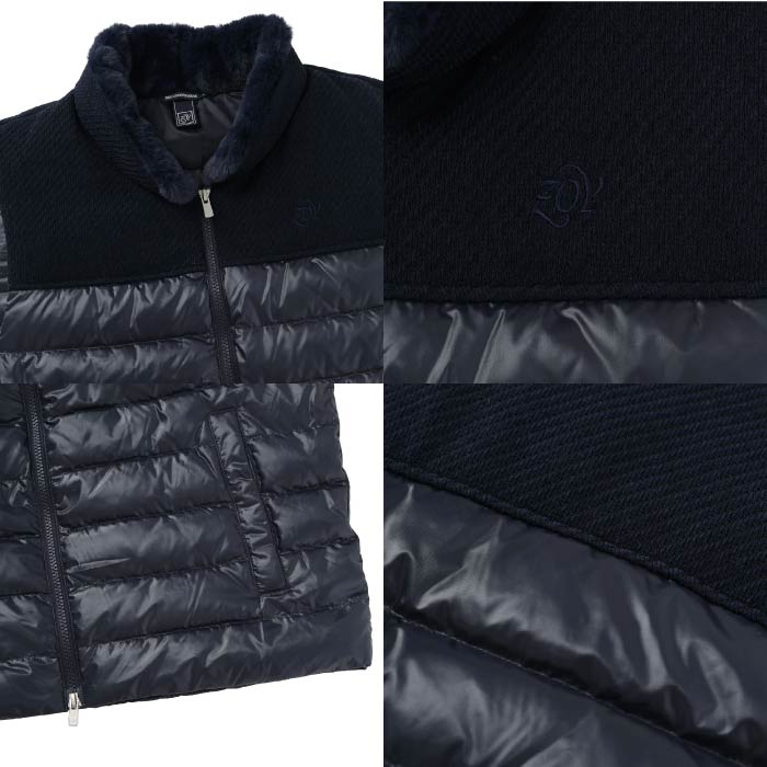ZOY ゾーイ ゴルフウェア メンズ MEN LUXE ダウンベスト 撥水加工 保温性 071454201