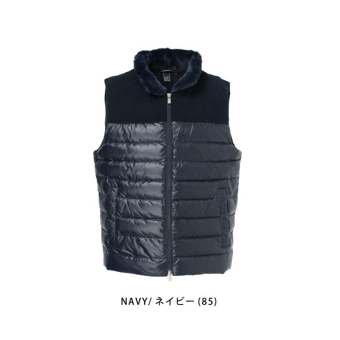 ZOY ゾーイ ゴルフウェア メンズ MEN LUXE ダウンベスト 撥水加工 保温性 071454201