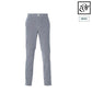 ZOY ゾーイ ゴルフウェア メンズ MEN 28W シャンブレーコール ロングパンツ スモークブルー ストレッチ性 光沢感 071454404