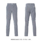 ZOY ゾーイ ゴルフウェア メンズ MEN 28W シャンブレーコール ロングパンツ スモークブルー ストレッチ性 光沢感 071454404