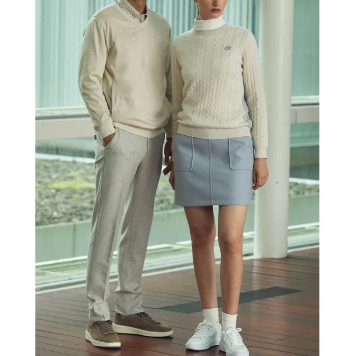 ZOY ゾーイ ゴルフウェア メンズ MEN ツイードピンヘッド ロングパンツ 2wayストレッチ仕様 071454406