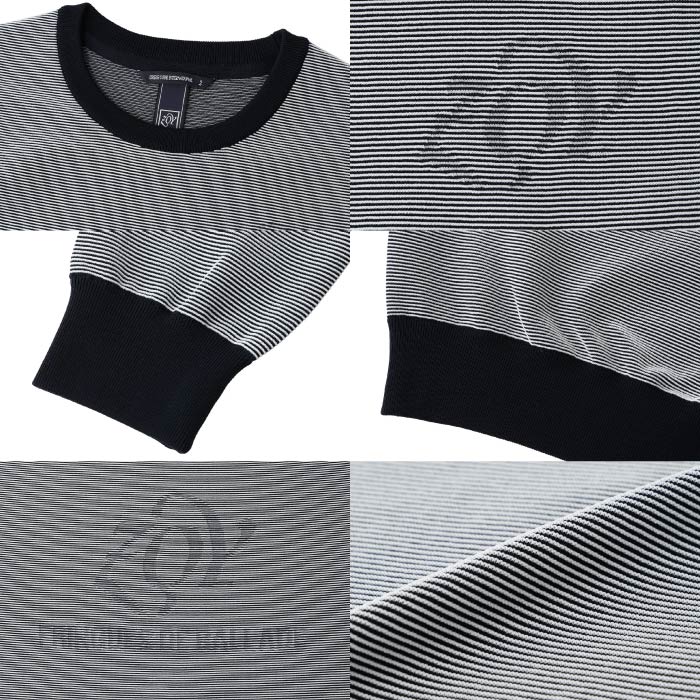 ZOY ゾーイ ゴルフウェア メンズ MEN ビコロールカラーガーター 長袖セーター 撥水 ストレッチ 軽量 071454701