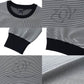ZOY ゾーイ ゴルフウェア メンズ MEN ビコロールカラーガーター 長袖セーター 撥水 ストレッチ 軽量 071454701