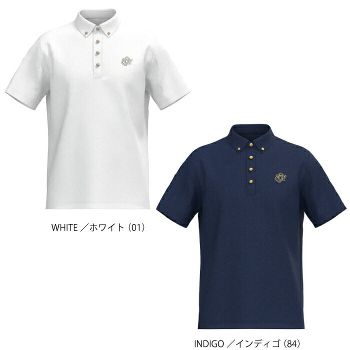 ZOY ゾーイ ゴルフウェア メンズ MEN 鹿の子ジャージー 半袖シャツ 吸水速乾 日本製 071462015