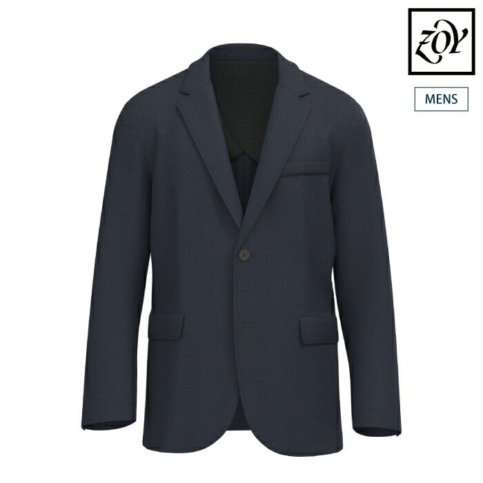 ZOY ゾーイ ゴルフウェア メンズ MEN TRICOT AIR MESH ジャケット メッシュ素材 ストレッチ性 軽量 涼しく快適な着心地 セットアップ対応 071462108
