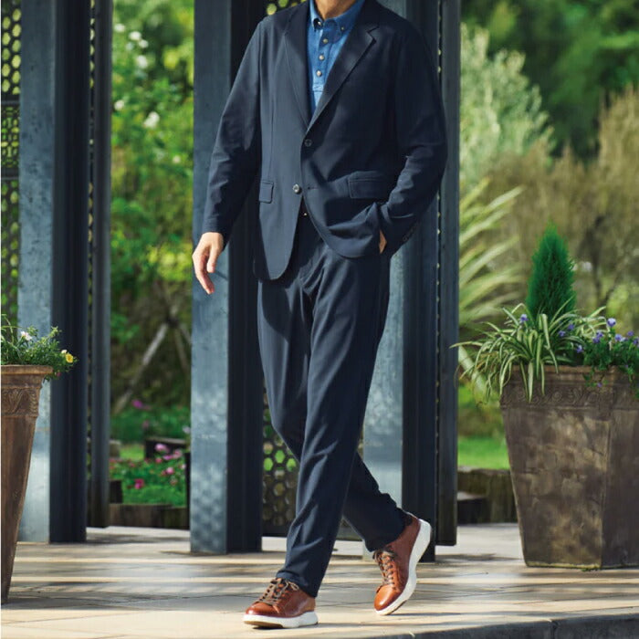 ZOY ゾーイ ゴルフウェア メンズ MEN TRICOT AIR MESH ジャケット メッシュ素材 ストレッチ性 軽量 涼しく快適な着心地 セットアップ対応 071462108
