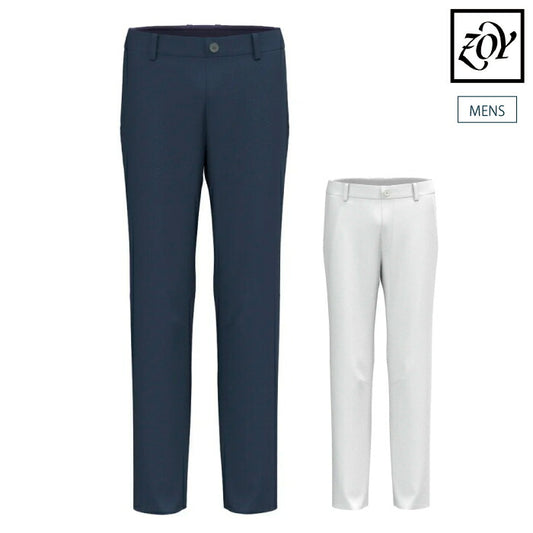 ZOY ゾーイ ゴルフウェア メンズ MEN バックパイルサテンストレッチ ロングパンツ 通気性 ロングシーズン着用 071462400