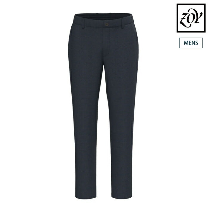 ZOY ゾーイ ゴルフウェア メンズ MEN TRICOT AIR MESH ロングパンツ メッシュ素材 ストレッチ性 軽量 涼しく快適な着心地 セットアップ対応 071462408