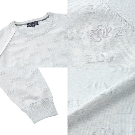 ZOY ゾーイ ゴルフウェア メンズ MEN ZOYリンクス 長袖セーター ストレッチ性 吸水機能 程よくシンプル イージーケア性 071462702