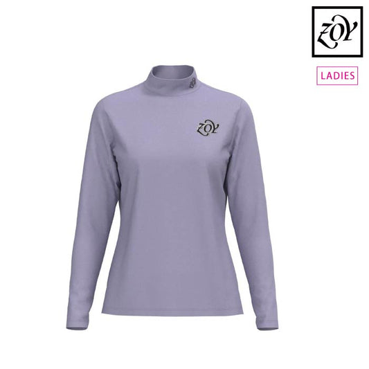ZOY ゾーイ ゴルフウェア レディース WOMEN フェミューベア天竺 長袖シャツ 消臭機能 071654008