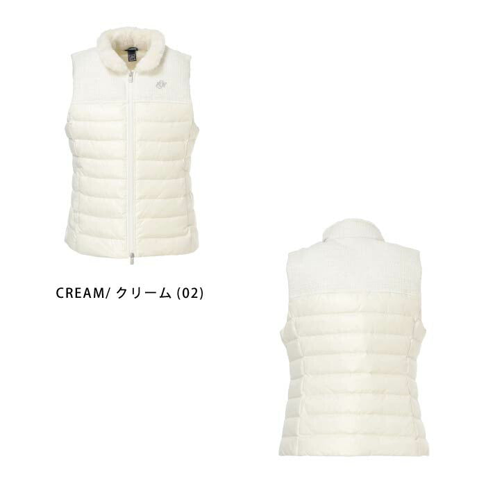 ZOY ゾーイ ゴルフウェア レディース WOMEN LUXE ダウンベスト 撥水加工 071654201