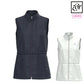 ZOY ゾーイ ゴルフウェア レディース WOMEN ナイロンタフタストレッチ ベスト ペプラムシルエット ストレッチ素材 071662200