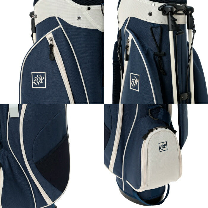 ZOY ゾーイ ゴルフ メンズ レディース UNISEX 軽量スタンドキャディバッグ 自立型 超軽量設計 耐水コーティング エントリーモデル 071718846