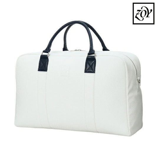 ZOY ゾーイ ゴルフ メンズ レディース UNISEX ボストンバッグ ショルダーストラップ付 大容量サイズ シュリンクレザー素材 シリーズ商品あり 071718889