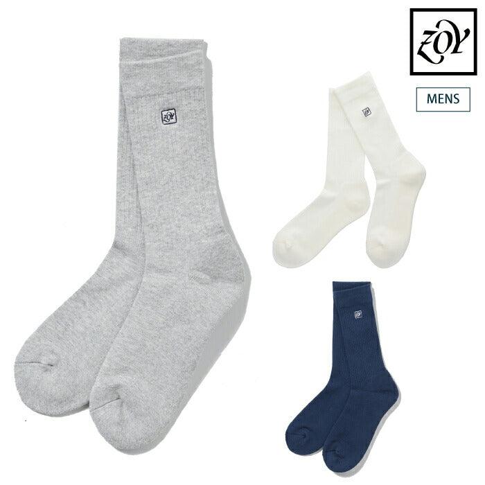 ZOY ゾーイ メンズ MENS ヒールプロテクト ソックス 抗菌防臭 071729810