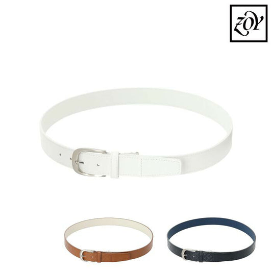 ZOY ゾーイゴルフウェア メンズ レディース UNISEX エンボスベルト モノグラム サイズカット可 071799849