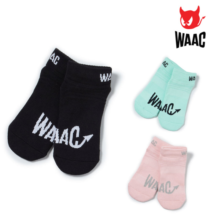 WAAC ワック レディース WOMENS ヒールプロテクト 3Dショートソックス 072214825