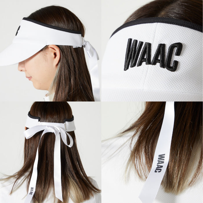 WAAC ワック レディース リボンバイザー 072222810