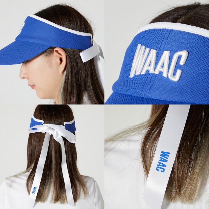 WAAC ワック レディース リボンバイザー 072222810