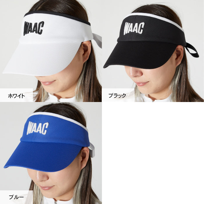 WAAC ワック レディース リボンバイザー 072222810