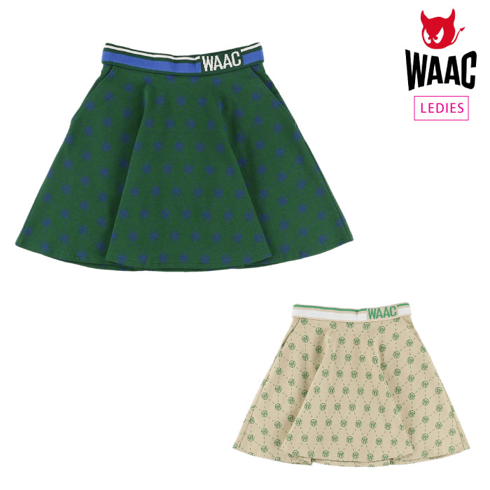 WAAC ワック レディース WOMENS サークルロゴストレッチJQD スカート