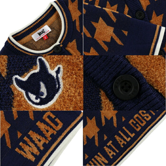 【30%OFF SALE】WAAC ワック レディース WOMENS チドリJQD カーディガン【セットアップおすすめ】072234782