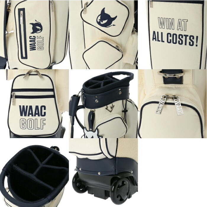 WAAC ワック メンズ レディース UNISEX 中綿タフタキャディバッグ 072234801