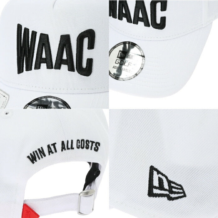 最適な材料 WAAC ワック キャップ ホワイト ワッペン ゴルフ メンズ 