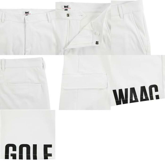 【30%OFF SALE】WAAC ワック メンズ MENS ドビーストレッチ ハーフパンツ 多機能素材 防透け ストレッチ UVカット 接触冷感 072242440