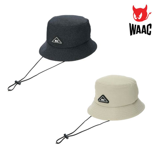 WAAC ワック ゴルフ 帽子 メンズ レディース UNISEX デニムライクバケットハット 072242834