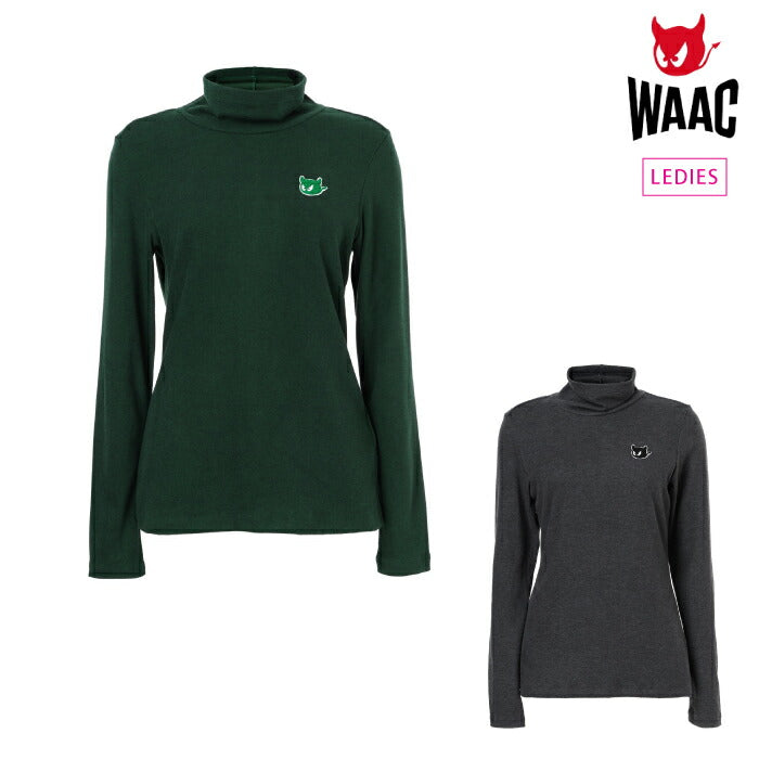 WAAC ワック レディース ゴルフウェア WOMENS AC/Rソフト起毛 長袖ハイネック 072244080