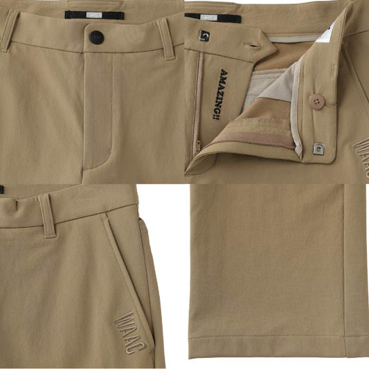 WAAC ワック メンズ ゴルフウェア MENS CORDURA® 4WAY STRETCH ロングパンツ 2WAYストレッチ 撥水性 072244400